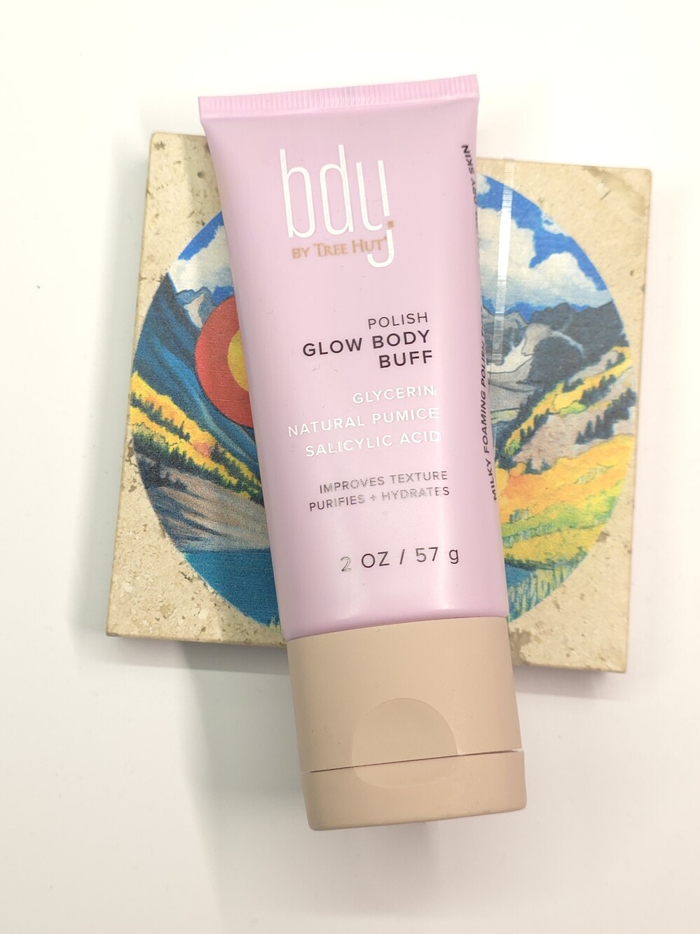 bdy by Tree Hut Polish Glow Body Buff - 2oz